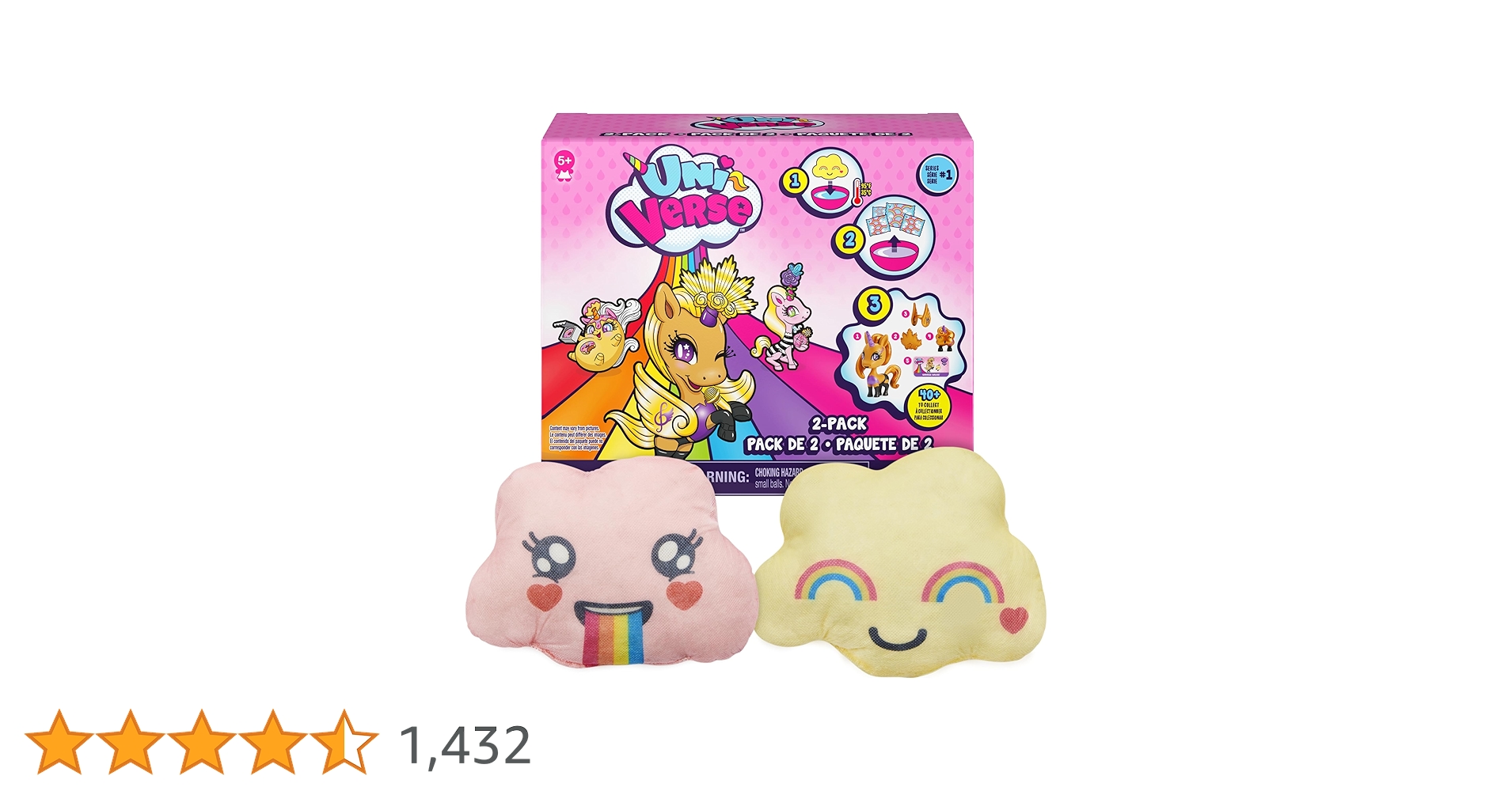 Amazon.co.jp: Uni-verse 2個パック コレクターズサプライズユニコーン